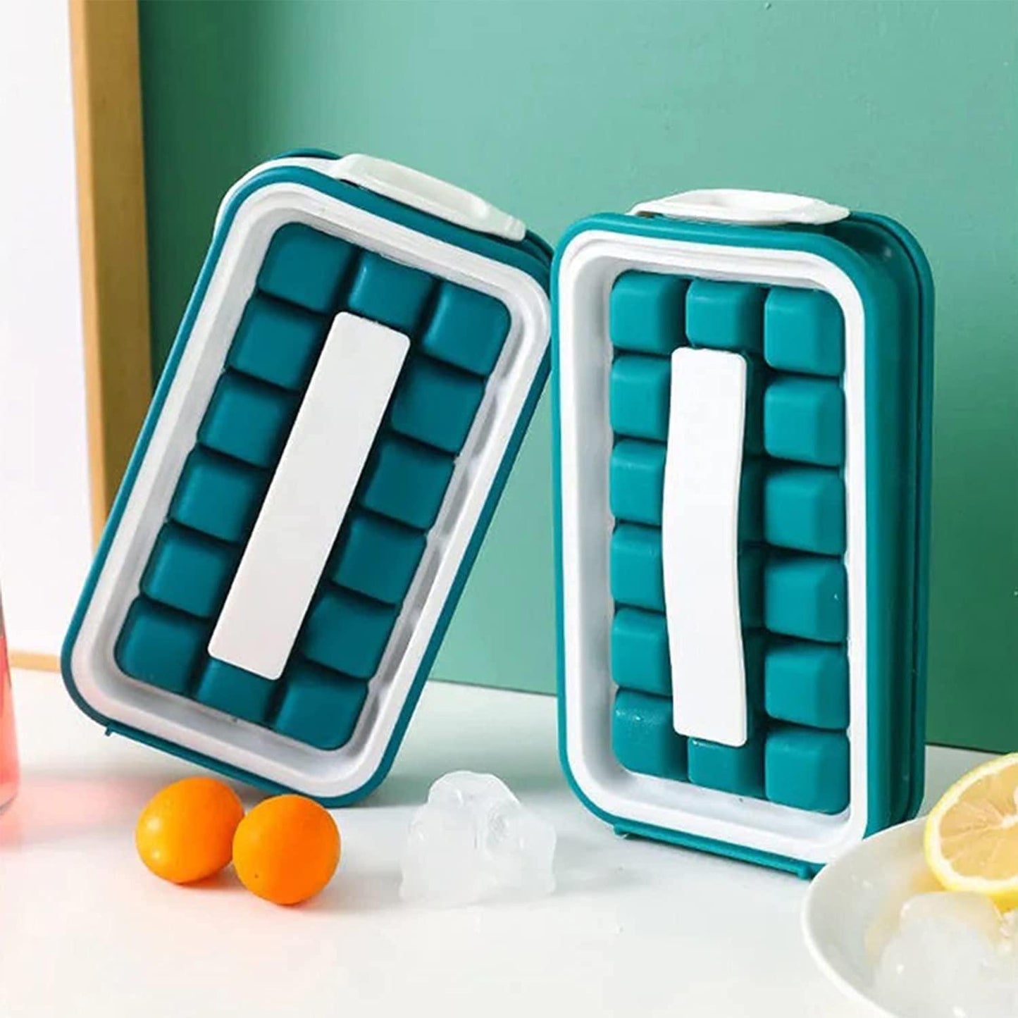 Folding Ice Cube Tray Mold