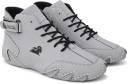 BOLLERO Men's Grey Casual Sneakers