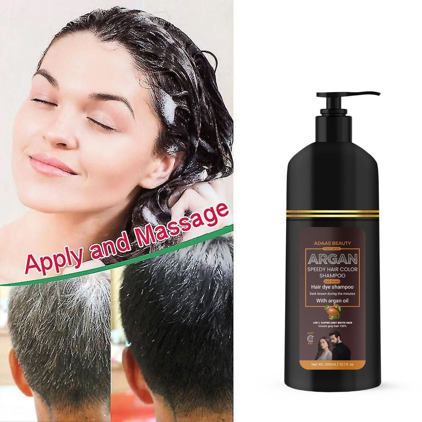 Argan Speedy Hair Color Shampoo 600ml