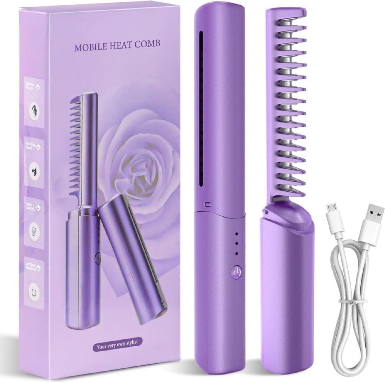 Meneflix Rechargeable Mini Adjustable Hair Straightener
