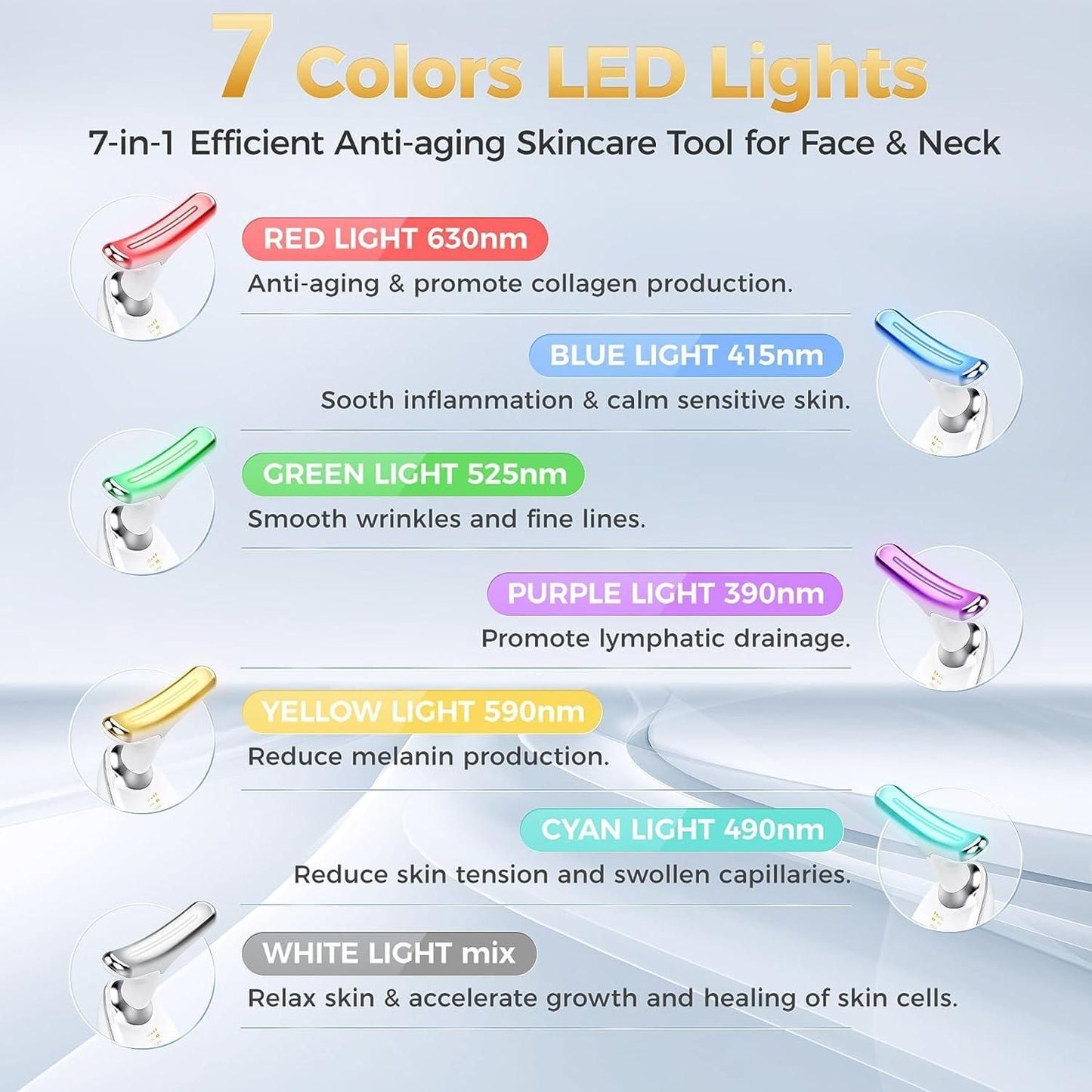 Multifunctional Facial Skin Care Tool – All-in-One Solution for Radiant Skin