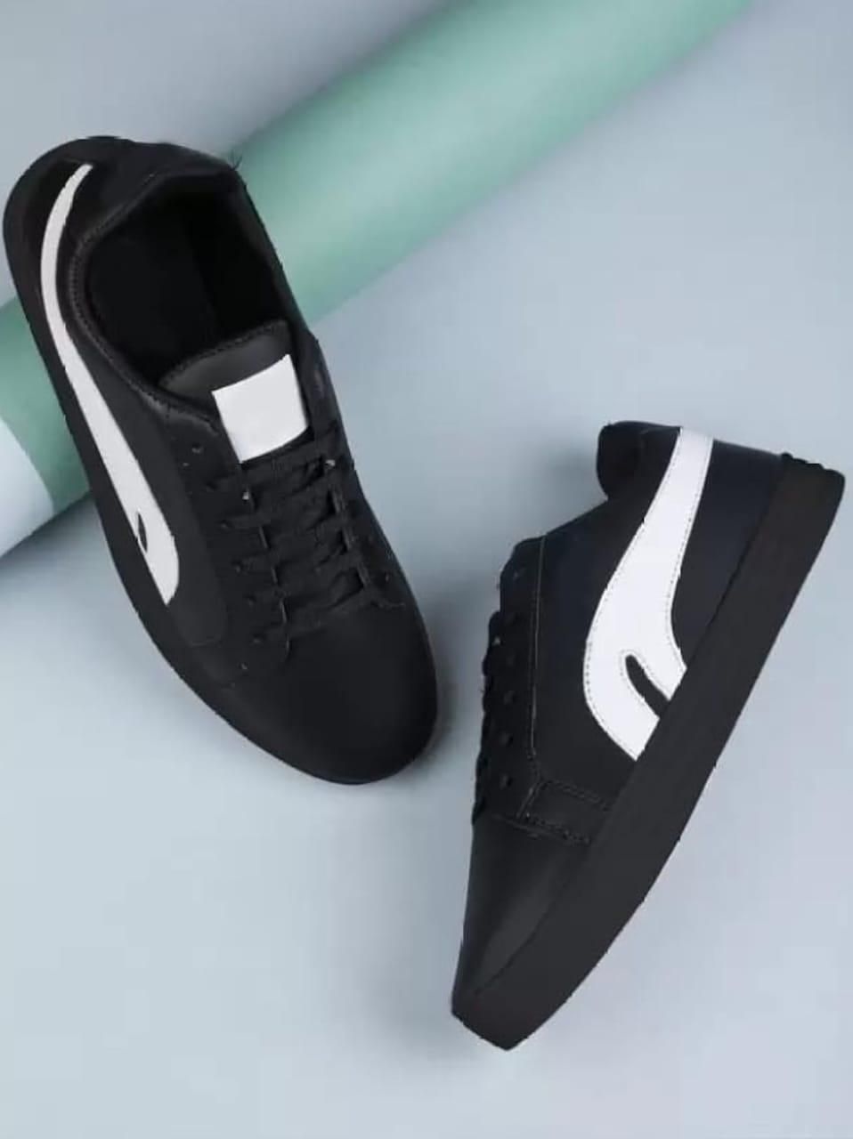 Stylish Black Casual Men's Shoes