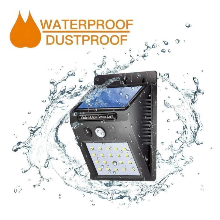 Solar Motion Sensor LED Light