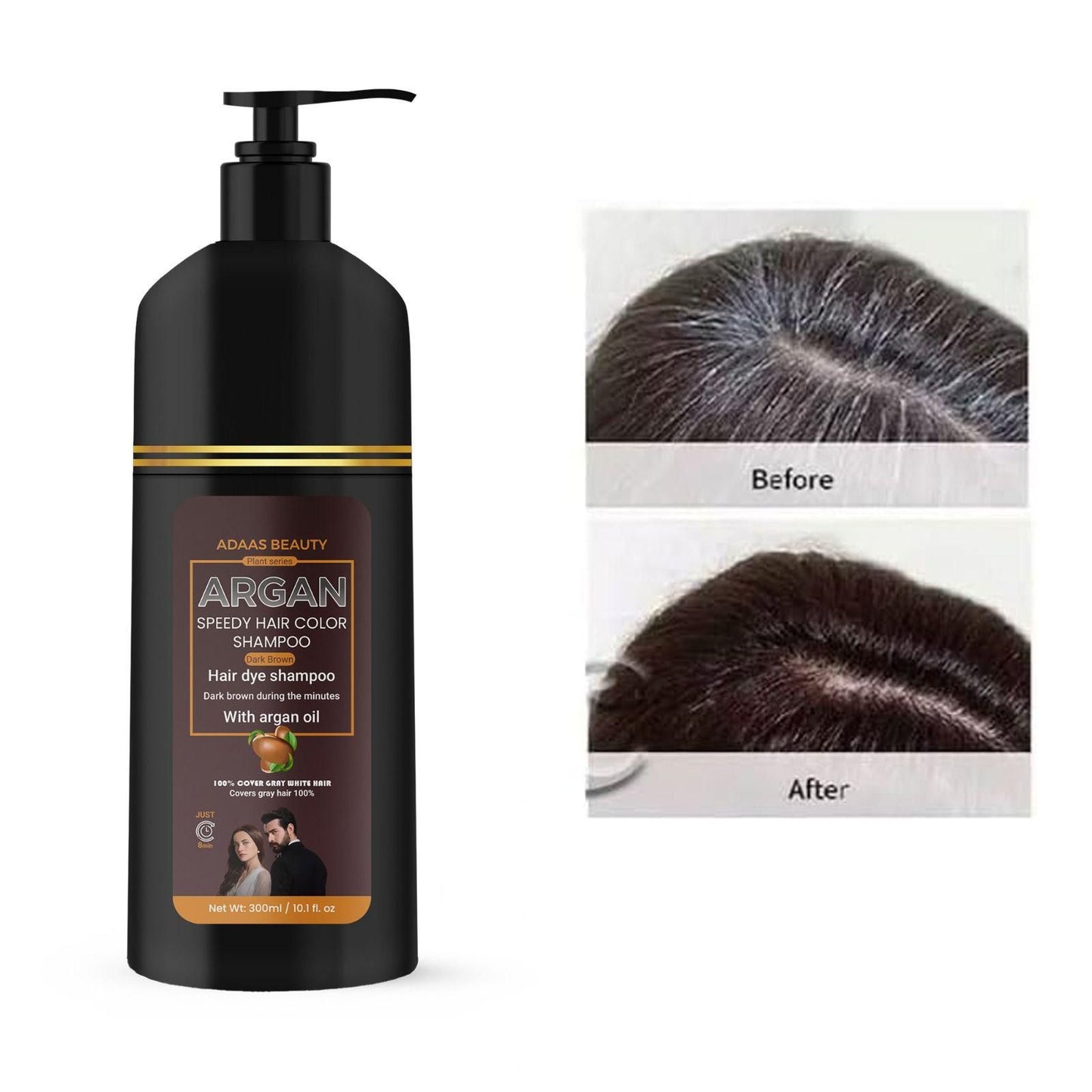 Argan Speedy Hair Color Shampoo 600ml