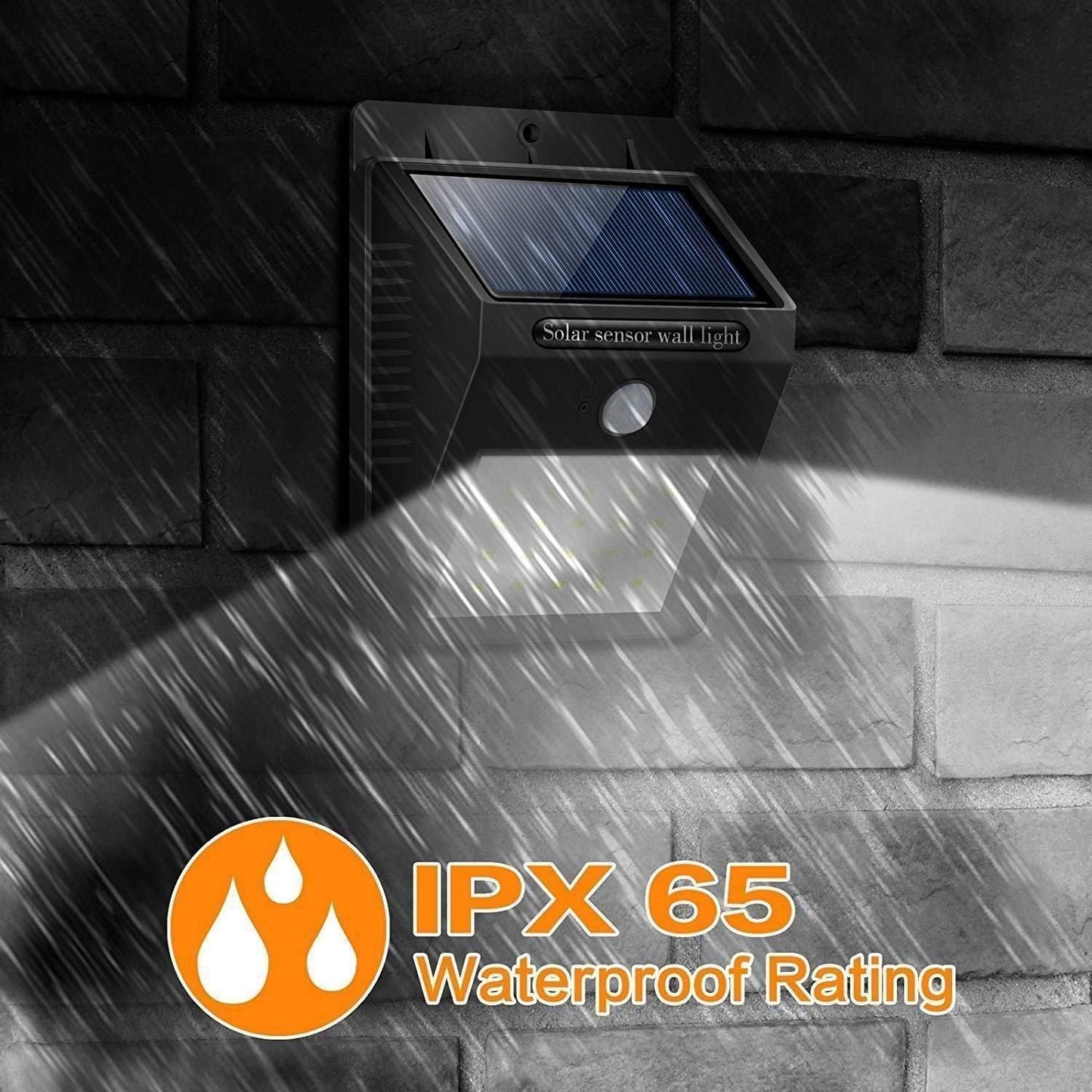 Solar Motion Sensor LED Light
