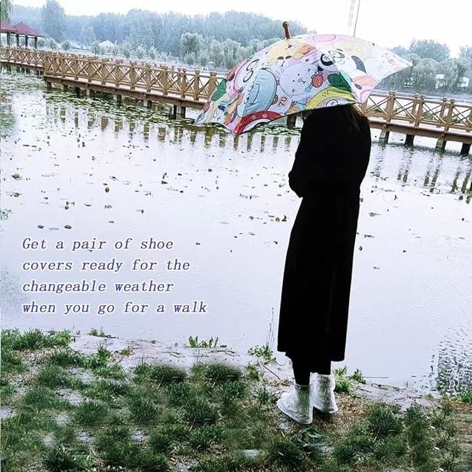 Reusable Portable PVC Rain Shoe Cover
