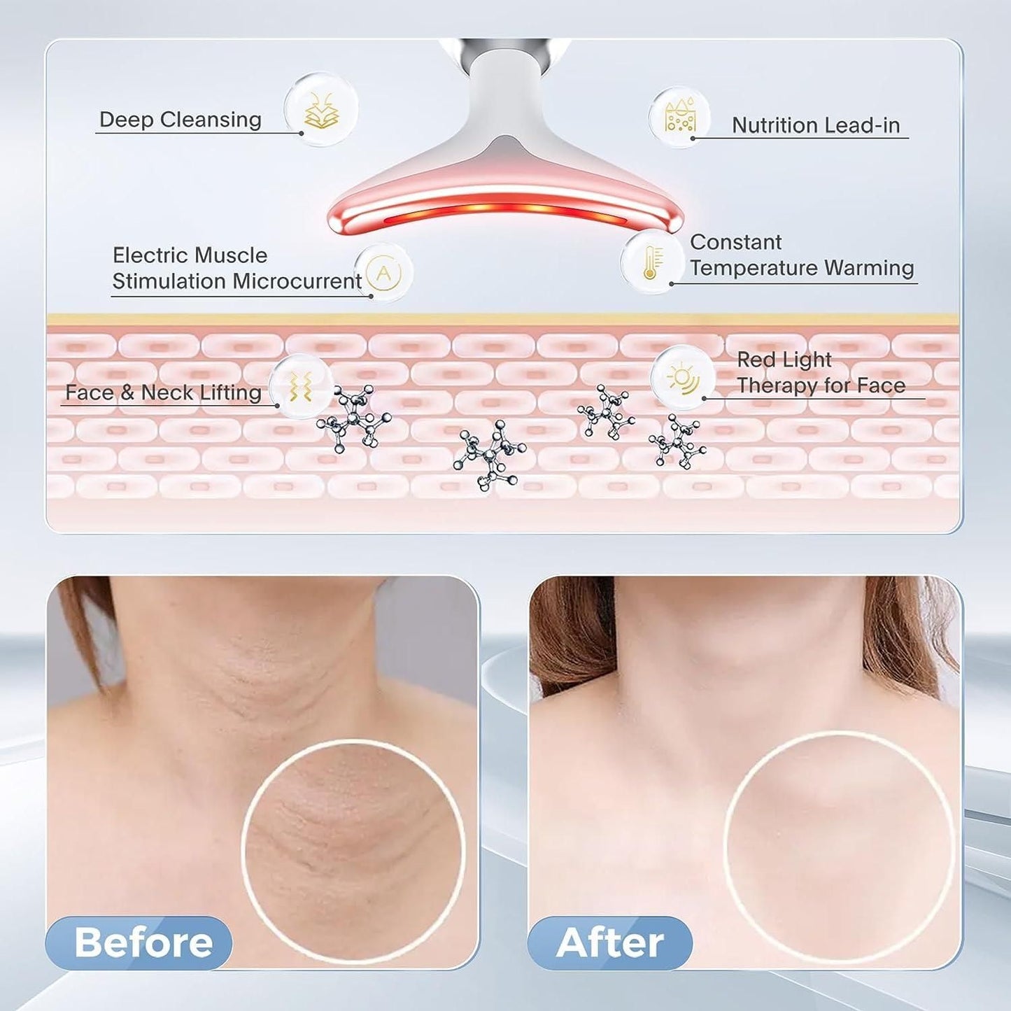 Multifunctional Facial Skin Care Tool – All-in-One Solution for Radiant Skin