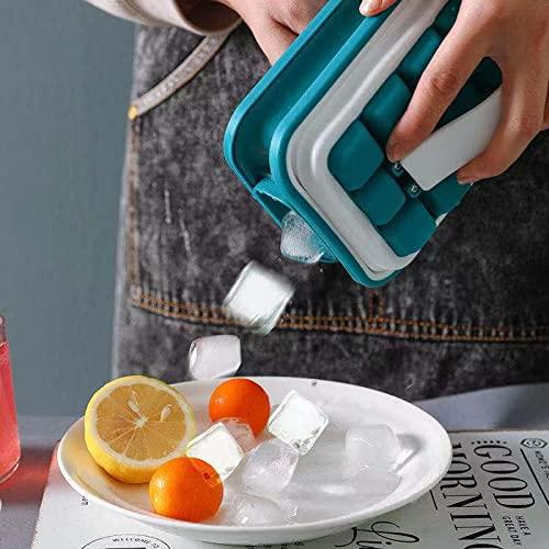 Folding Ice Cube Tray Mold