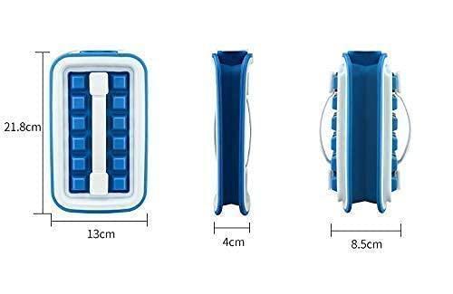 Folding Ice Cube Tray Mold