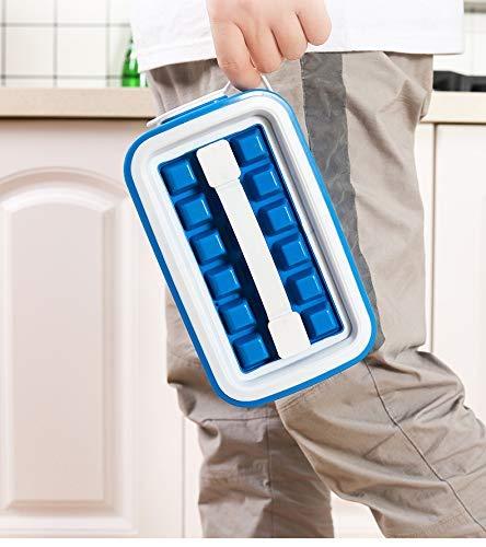 Folding Ice Cube Tray Mold