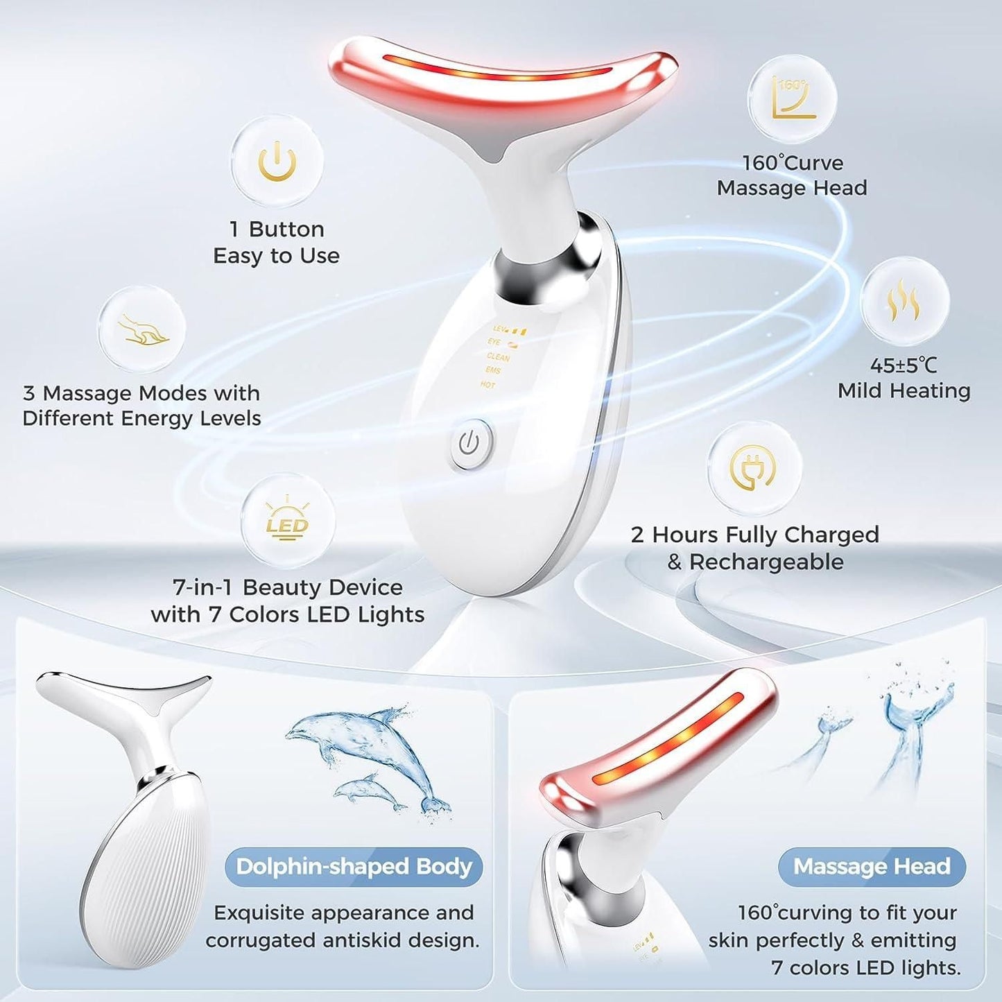Multifunctional Facial Skin Care Tool – All-in-One Solution for Radiant Skin