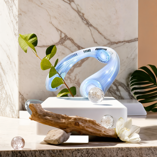 Portable Bladeless Hanging Rechargeable Neck Fan